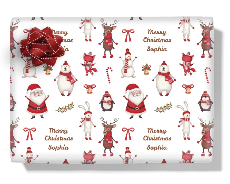 Santa & Winter Animals