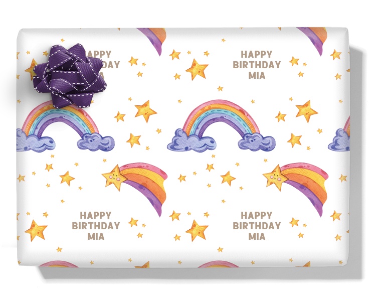 Rainbow Shooting Stars