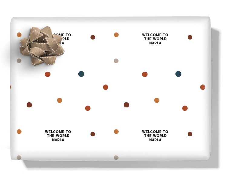 Neutral Polka Dots