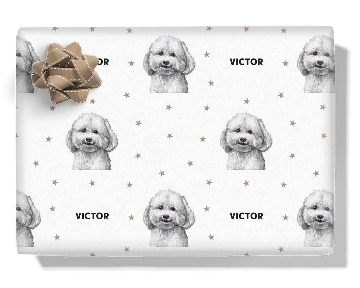 Maltese Personalised Wrapping Paper