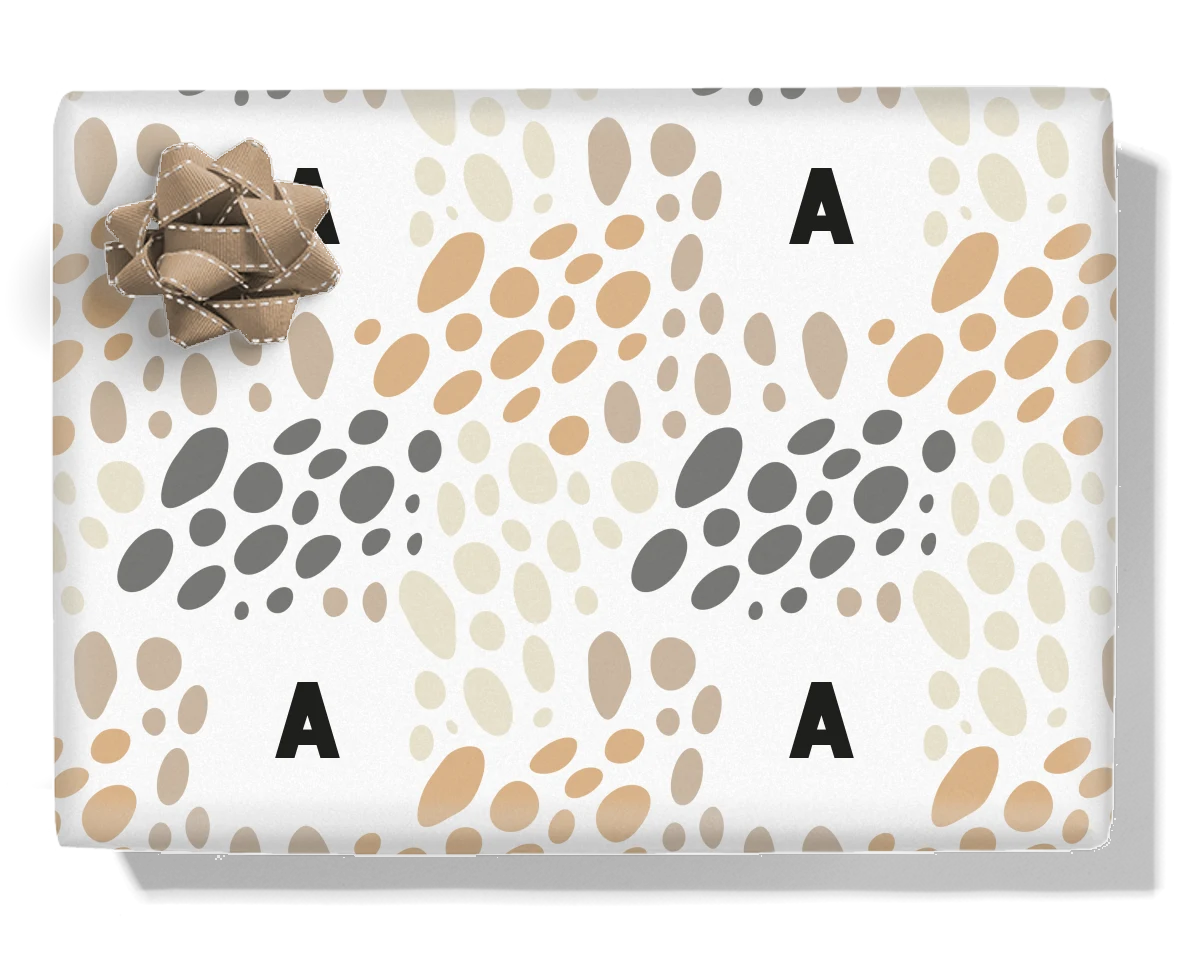 Pebbles Personalised Wrapping Paper