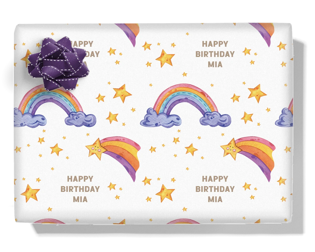 Rainbow Shooting Stars