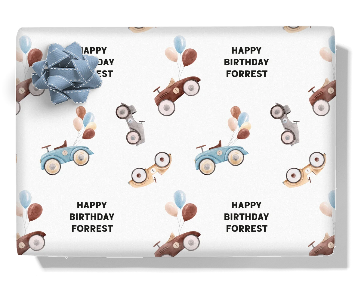Retro Birthday Cars