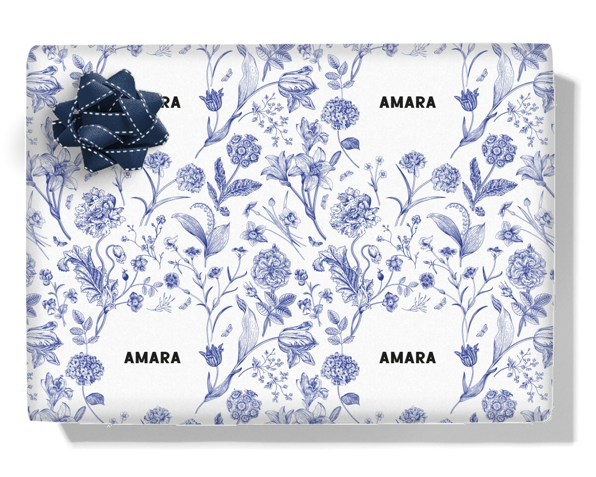 Vintage Flowers & Butterflies