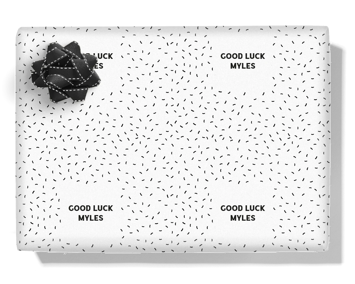 Black Confetti