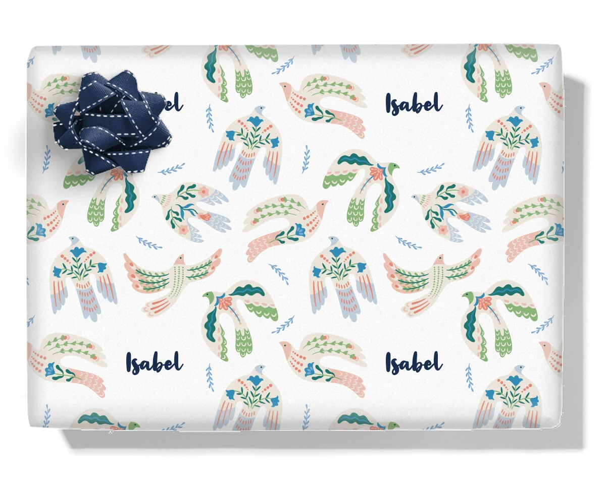 Floral Doves