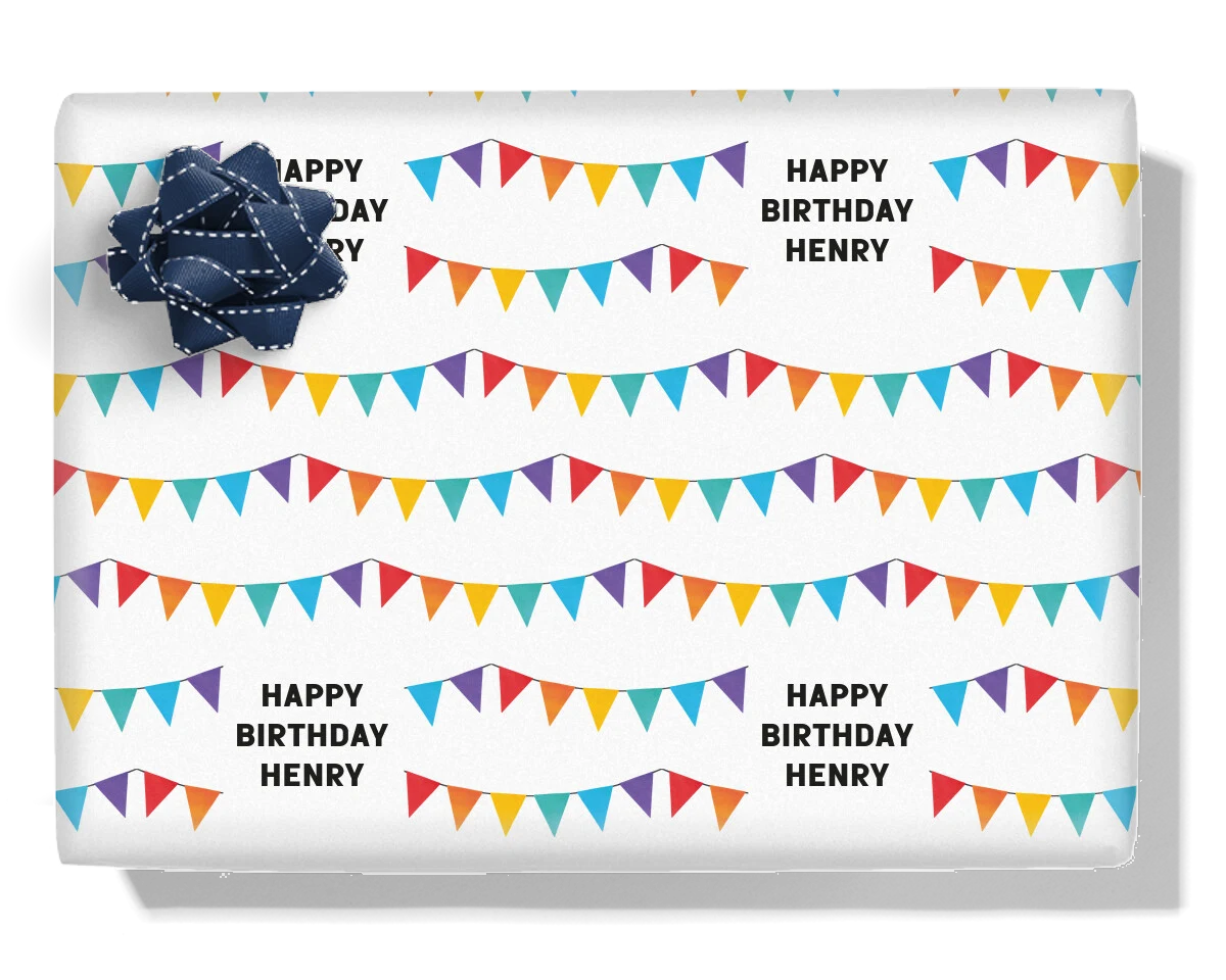 Bright Party Bunting