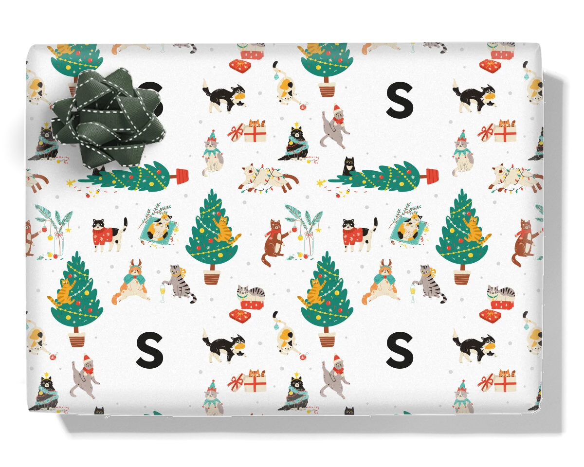 Naughty Christmas Cats